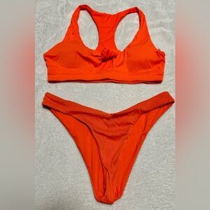 Two piece bathing suit